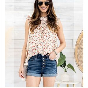 MADEWELL High Rise Denim Shorts